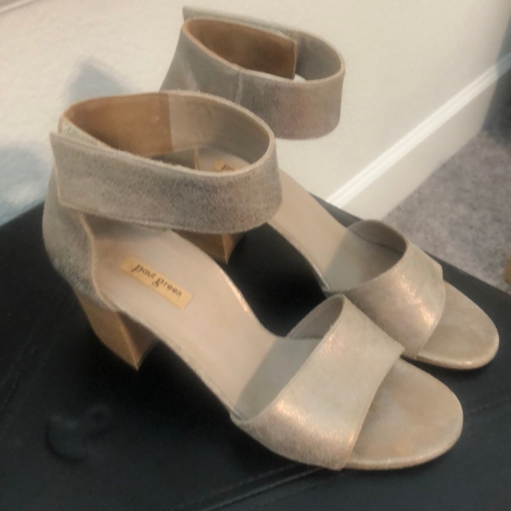 Paul Green Metalic sandals